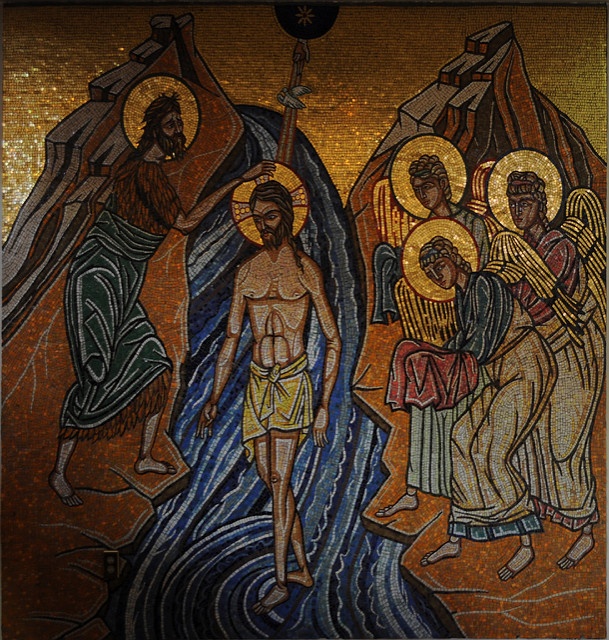 Seattle St. D's - Baptism of Jesus - transformed from Flickr via Wylio